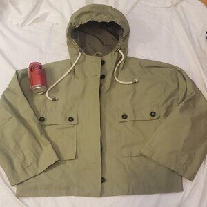 Zara Olive Green Trench Coat